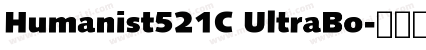 Humanist521C UltraBo字体转换